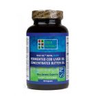 Green Pasture - BLUE ICE™ Royal Butter Oil / Fermented Cod Liver Oil Blend - Non-Gelatin CAPSULES 120 Caps