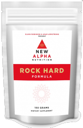 New Alpha Nutrition - Rock Hard Formula Herbal Blend, 150g, 10:1 Extract Powder