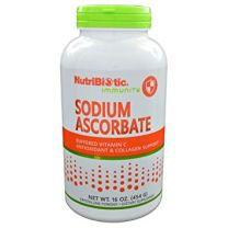 NutriBiotic, Sodium Ascorbate (Vitamin C), Crystalline Powder, 16 oz (454 g) - New packaging