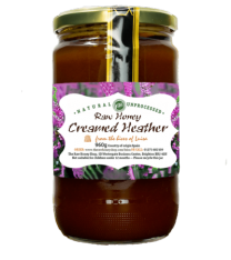 Luisa - Creamed Heather Honey - 960g (Raw, Organic) (Coarse-filtered, Unpasteurised, and Enzyme-rich)