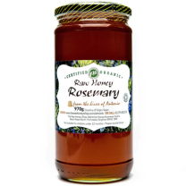 Antonio - Rosemary Honey 970g (Raw, Organic, Runny)