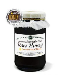 Thomas - Artisan Raw Greek Mountain Oak Honey 1kg  (Raw, Organic, Runny) 