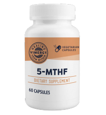Vimergy Herbs 5-MTHF Enhanced with B12 60caps